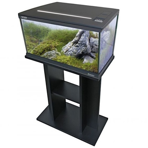Тумба под аквариумы Newa Mirabello 60/70 и NEWA Hobby 60, 62,5х32,5х66,7 см, черный