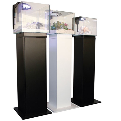 Тумба под аквариумы Newa NMO 20, NMO 30, NMO 30R, EGO 20/30, 24х24х100 см, черный