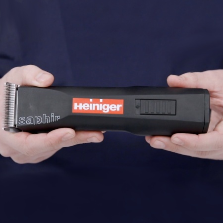 Машинка Heiniger Saphir Basic для стрижки животных, собак, кошек с лезвием #10 1,5 мм