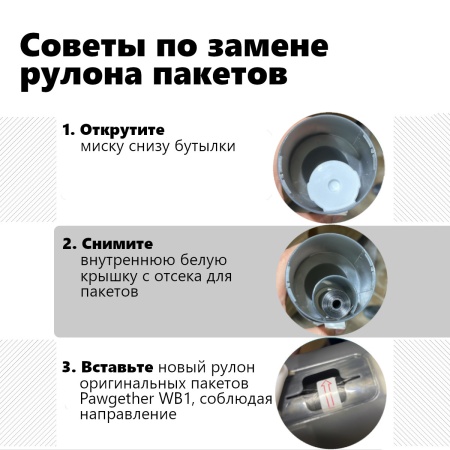 Поилка-кормушка дорожная Pawgether PT1 для собак и кошек, 4 в 1, зеленая